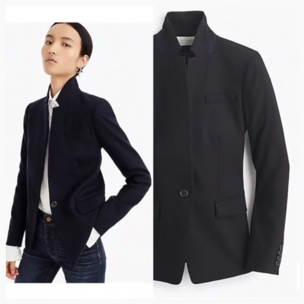 J. Crew Classic Regent Black Blazer